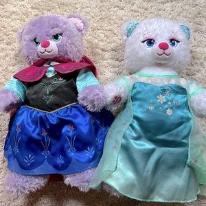 Disney Frozen Build A Bear Workshop Stuffed Animals